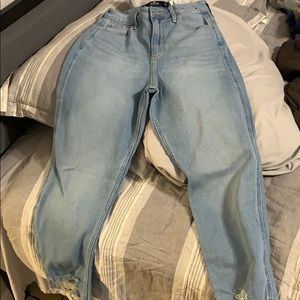 High waisted mom jeans